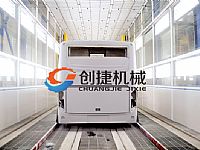 大巴車噴漆房 整車噴油漆生產(chǎn)線