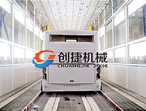 大巴車噴漆房 整車噴油漆生產(chǎn)線